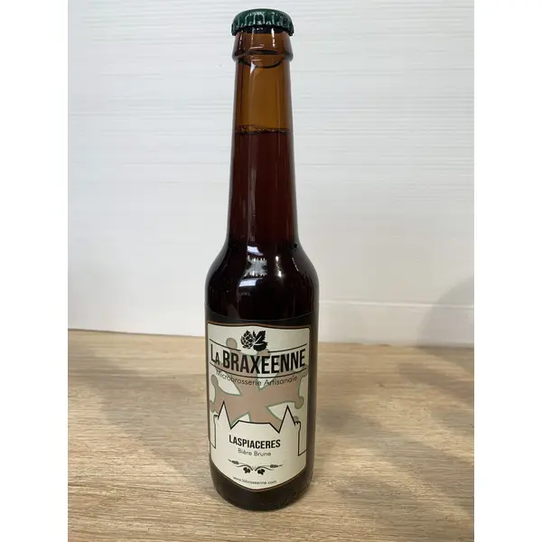Bière brune Laspiacères BIO