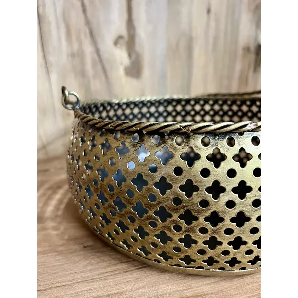 Panier métal hanse Inde