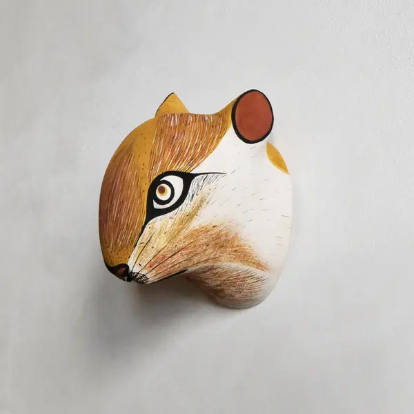 Masque Agouti en bois