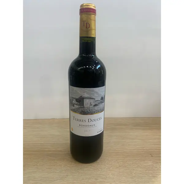 Bordeaux rouges "Terres Douces", 75 cl