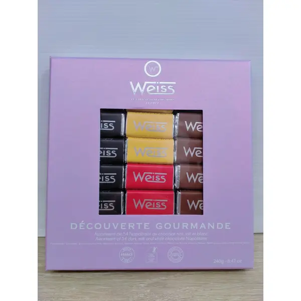 Coffret de 54 napolitains : découverte gourmande