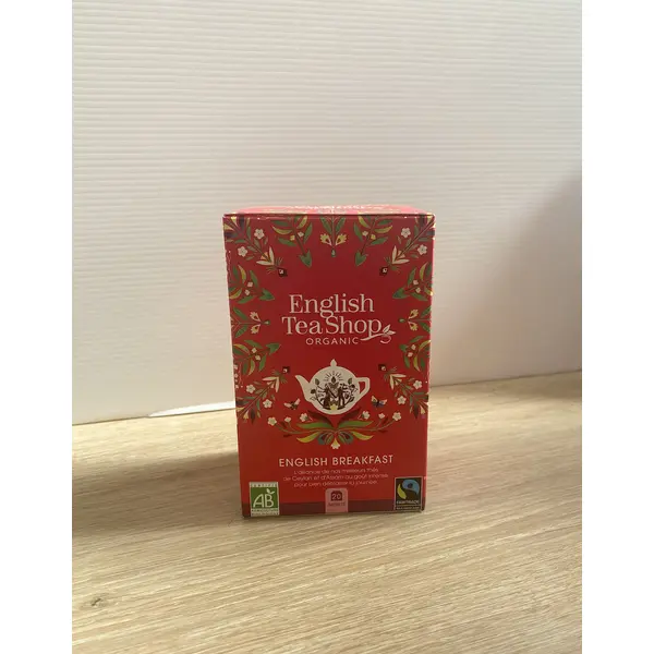Thé noir English Breakfast BIO - 20 sachets