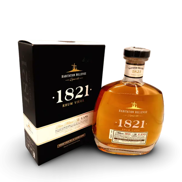 RHUM HABITATION BELLEVUE HORS D’AGE CARAFE 1821 – 6 ANS