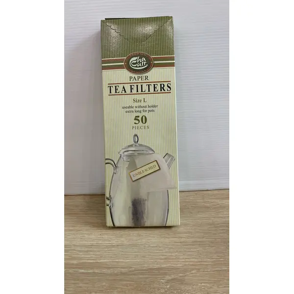 50 Filtres papier pour théière