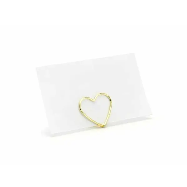 10 Supports marque-place – Coeur- Or