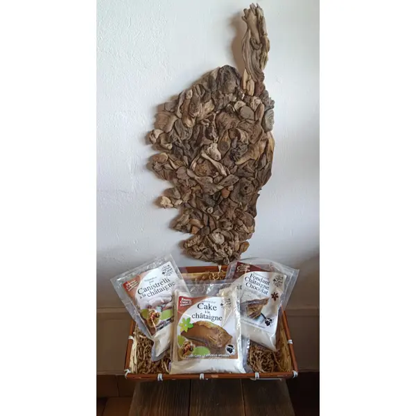 Préparation pour canistrelli à la châtaigne 300gr
