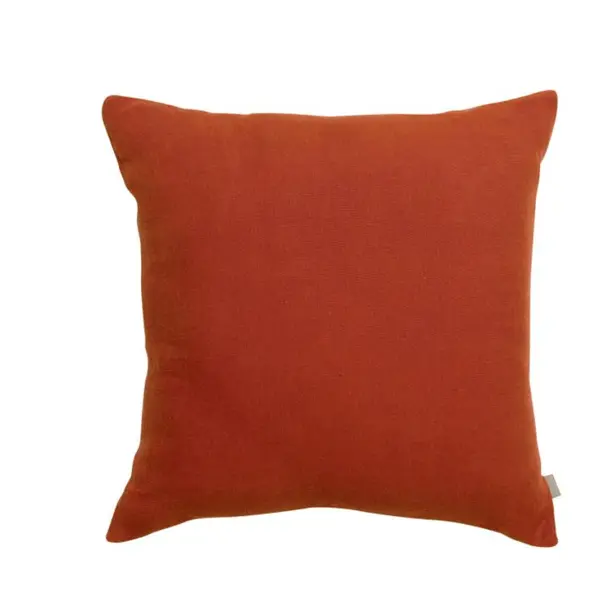 Coussin Uni Zeff 45×45 Rooibos – Vivaraise
