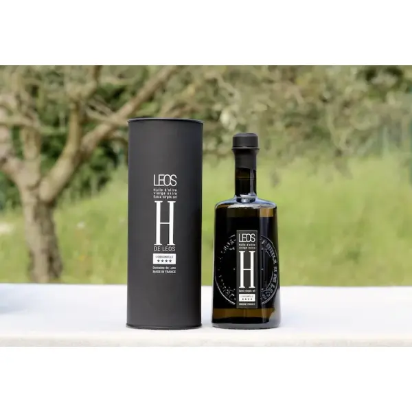 COFFRET-CADEAU H DE LEOS L'ORIGINELLE – HUILE D'OLIVE VIERGE EXTRA