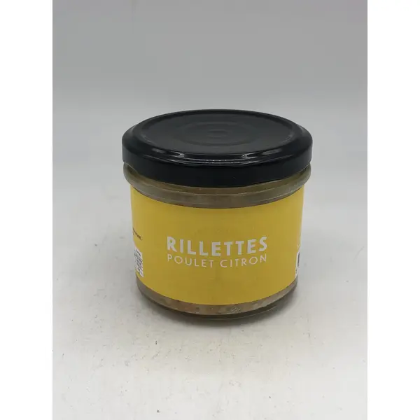 Rillettes de poulet & citron confit