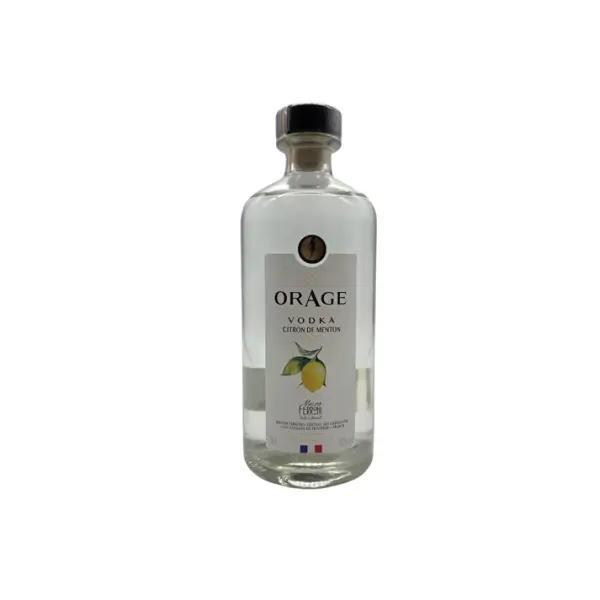 Maison Ferroni Orage Vodka Citron de Menton 42%