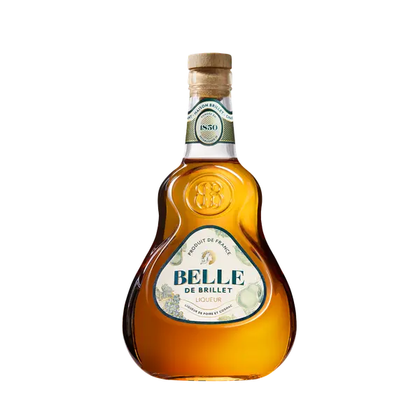 Belle de Brillet : Liqueur de Poire au Cognac 30° 70 cl -sans étui