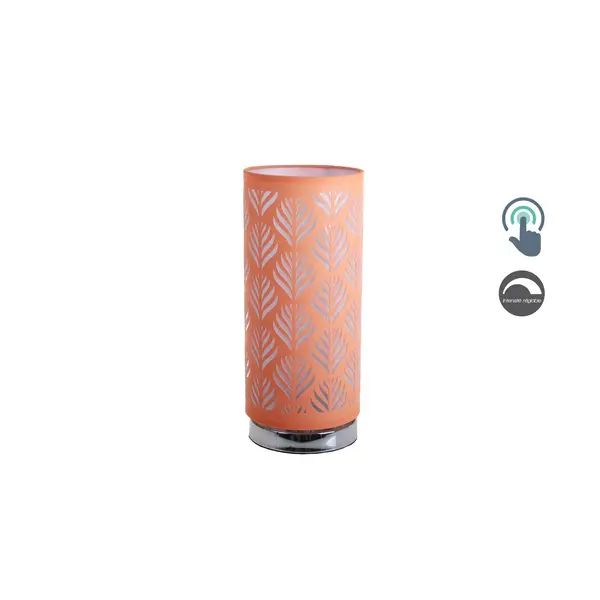 'LAMPE D »AMBIANCE LED MOTIF DECOUPE ORANGE'