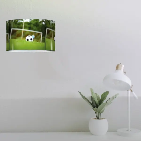 FOOTBALL – Plafonnier – Suspension Ronde – Lampe Lustre