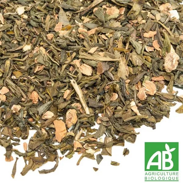 Thé vert "Tchaï vert BIO