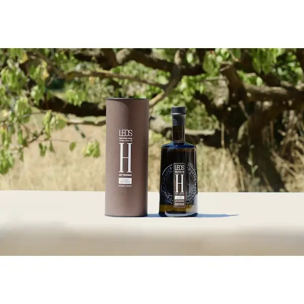 COFFRET-CADEAU H DE LEOS OLIVES MATURÉES – HUILE D'OLIVE AOP PROVENCE
