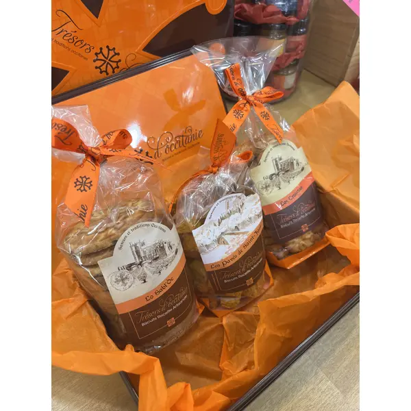 Boite assortiment de biscuits