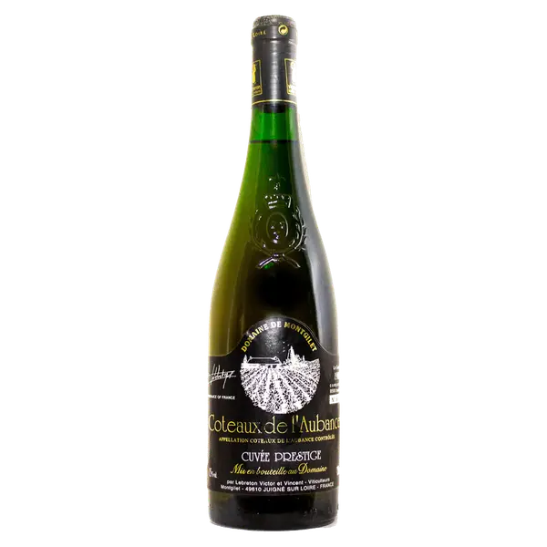 CÔTEAUX DE L'AUBANCE Domaine de MONTGILET Cuvée Prestige 1989