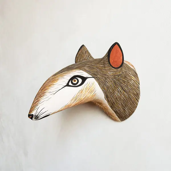 Masque Tamandua en bois