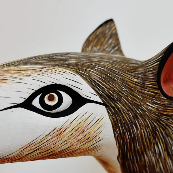 Masque Tamandua en bois