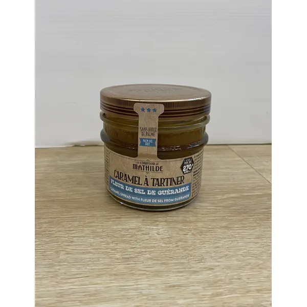 Caramel à tartiner à la fleur de sel de Guérande 270g