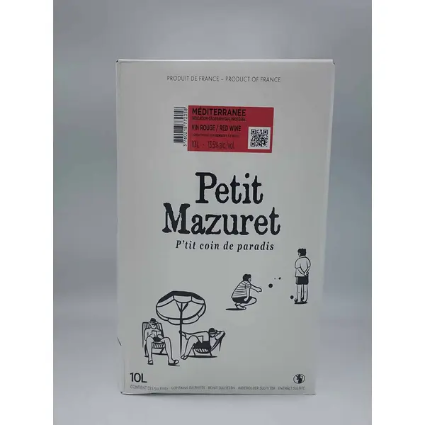 PETIT MAZURET ROUGE 10 L