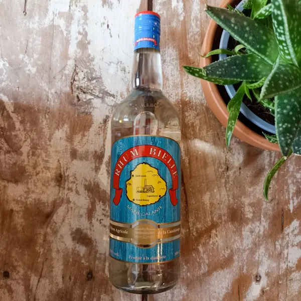 Rhum blanc Bielle 1 litre Marie-Galante