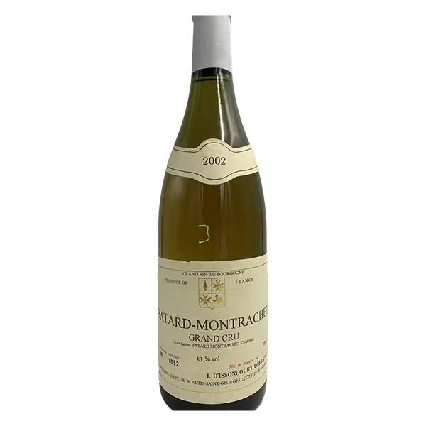 Batard Montrachet Grand Cru Blanc 2002 – Domaine J.D'Issoncourt Lorraine (Bourgogne)
