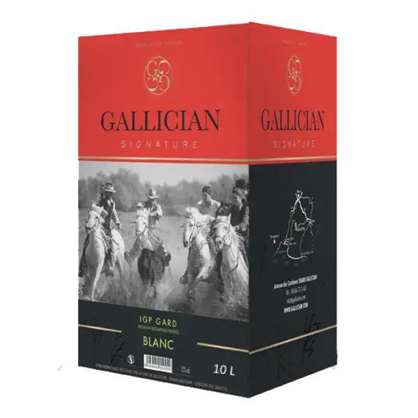 BAG IN BOX 10 Litres Vin de Pays Gard Blanc