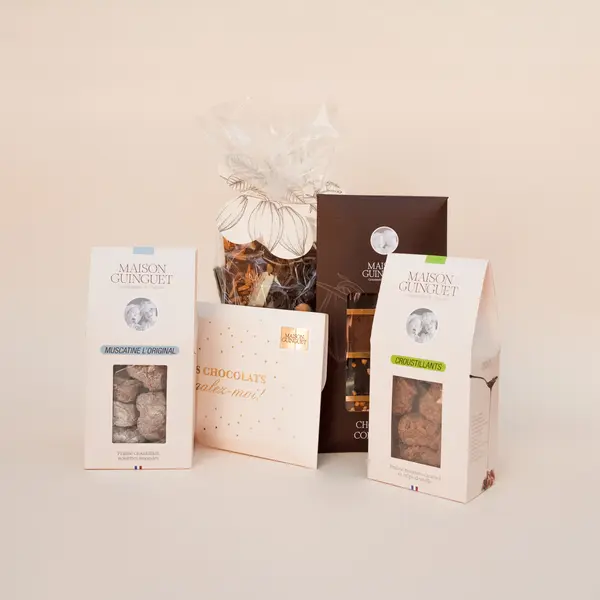 Coffret cadeau de chocolats