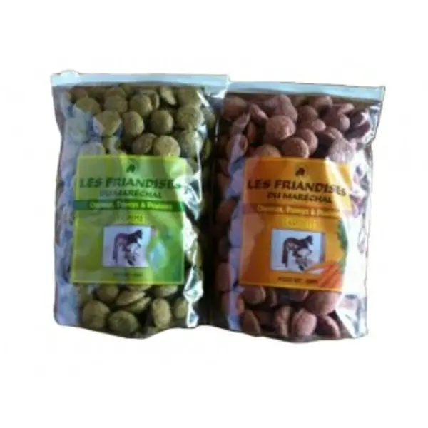 Friandises à la carotte – sachet de 500g – LE MARECHAL