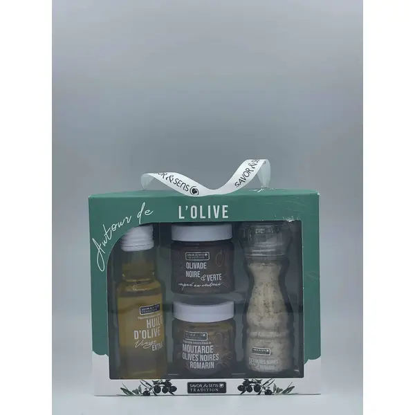 Coffret autour de l’olive