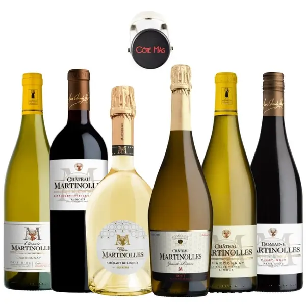 Le Carton découverte Martinolles – Sélection 6 cuvées