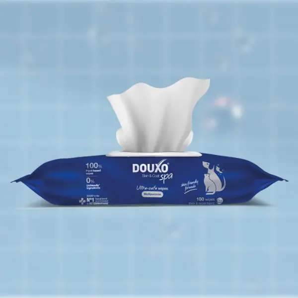 Douxo SPA lingettes multi-usage,boite de 100 – CEVA