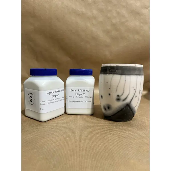 Kit Raku Nu (émail et engobe)