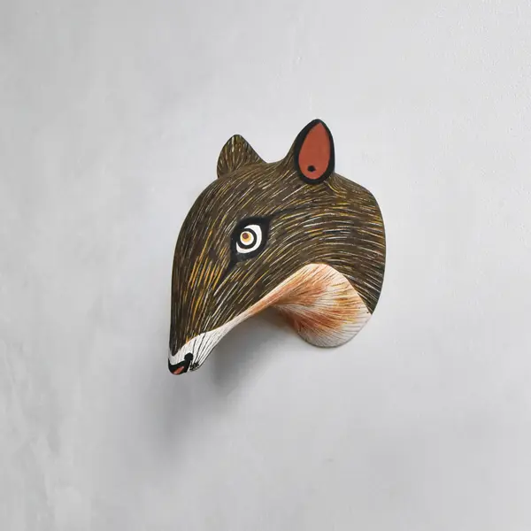 Masque Fourmilier en bois