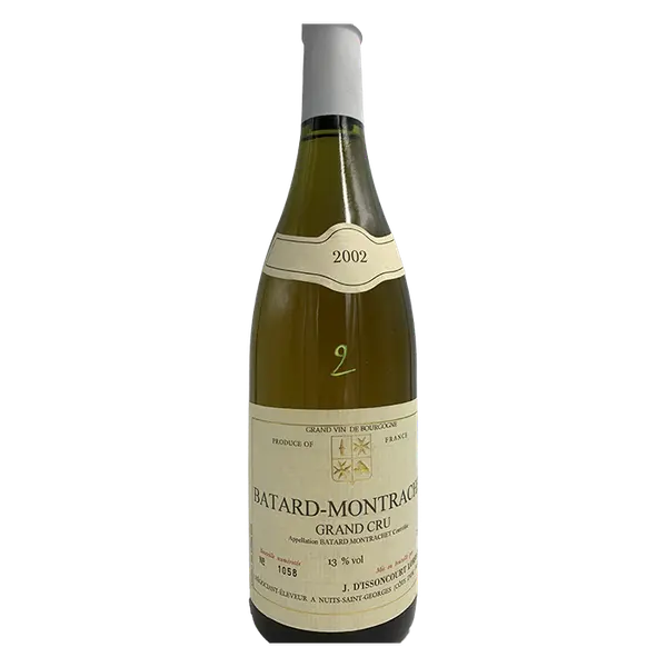 Batard Montrachet Grand Cru Blanc 2002 – Domaine J.D'Issoncourt Lorraine (Bourgogne)