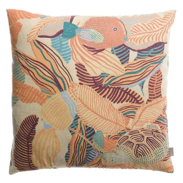 Coussin Dori Papaye Outdoor 45×45 – Vivaraise