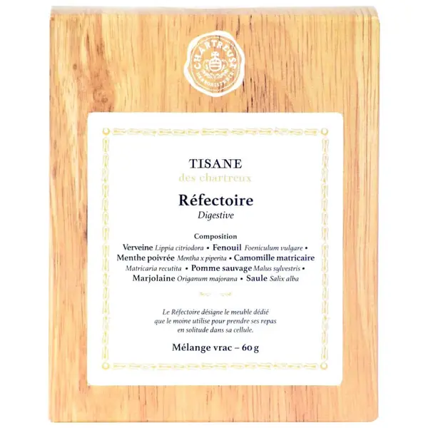 Tisane des Chartreux « Réfectoire » (Digestive) BIO – Monastère de la Grande Chartreuse
