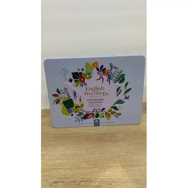 Coffret métallique " Your Wellness Collection " - 36 sachets de thés et infusions BIO- DLUO 09-08-22