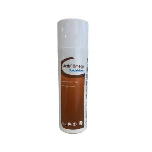 Actis Omega – Complément oral peau et pelage , spécial chien , 150 ml – CEVA