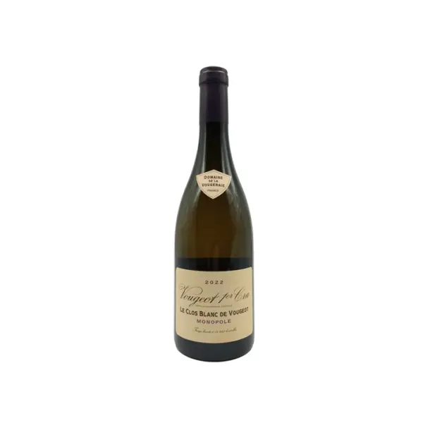 Domaine de La Vougeraie Le Clos Blanc de Vougeot Monopole AOP Vougeot 1er Cru 2022