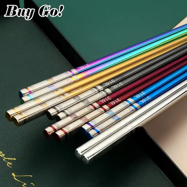 Baguette japonaise en acier inoxydable