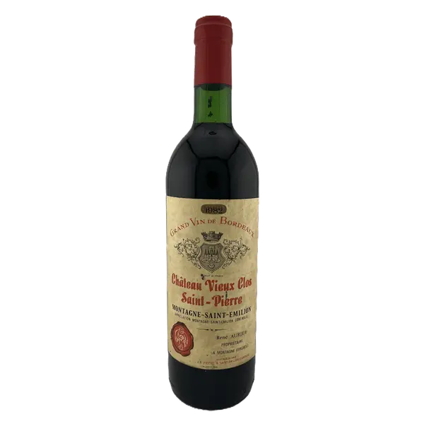 1982 Vin de Bordeaux : Château VIEUX CLOS SAINT-PIERRE – Montagne Saint-Emilion