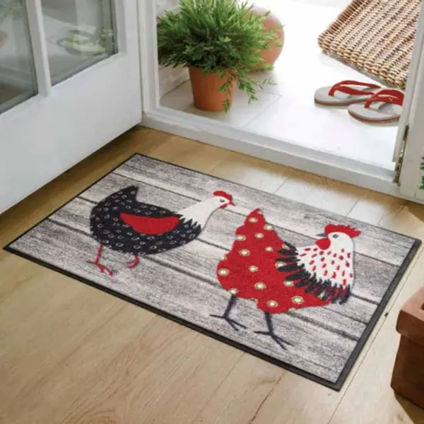 Tapis d'entrée Chicken Farm de Kleen Tex