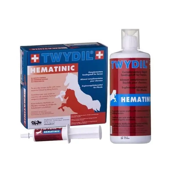 Twydil Hematinic- complexe tonifiant pour le cheval athlète ou le cheval anémié – TWYDIL