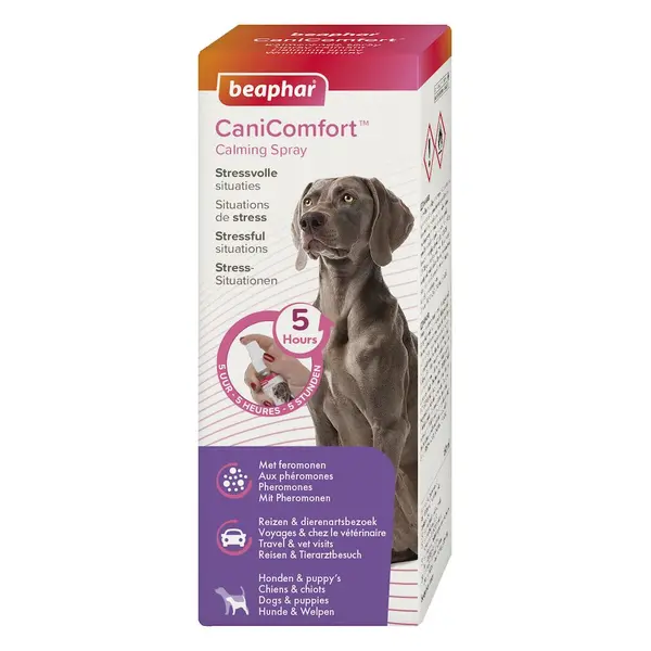 Canicomfort – Spray calmant  pour  chien , 60 ml – BEAPHAR