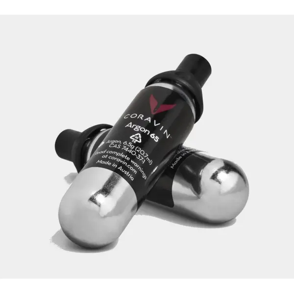 Coravin - Pack de 2 capsules - Gaz Argon
