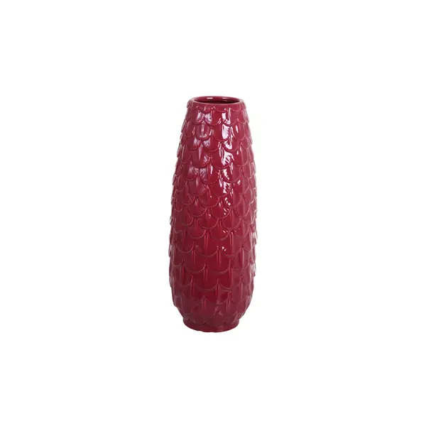 VASE HAUT ART DECO LIE-DE-VIN