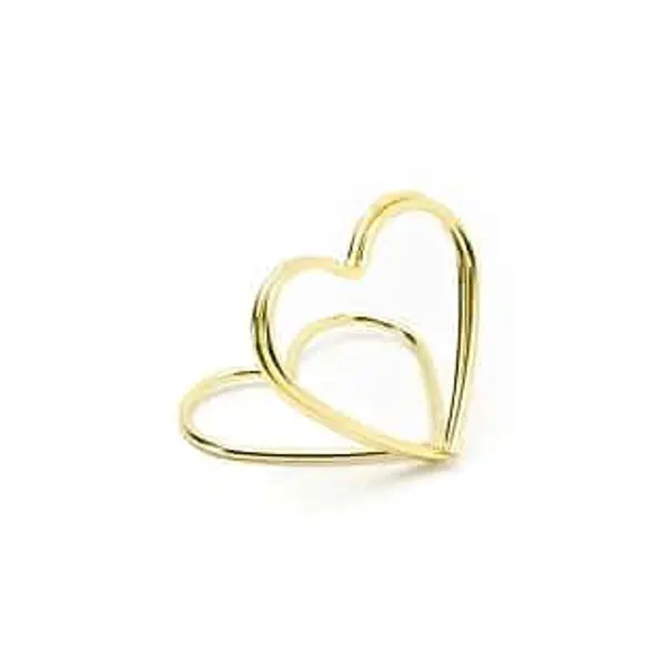 10 Supports marque-place – Coeur- Or