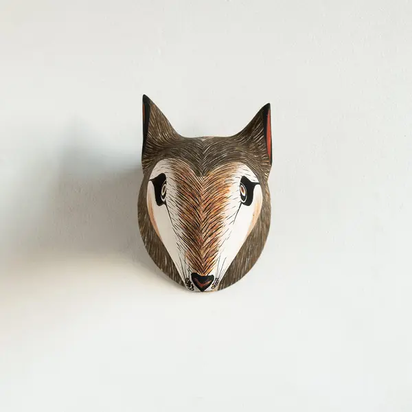 Masque Tamandua en bois